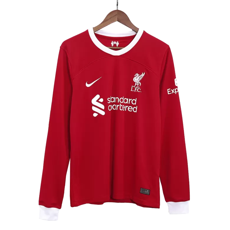 Liverpool Jersey Custom Home Soccer Jersey 2023/24 - bestsoccerstore