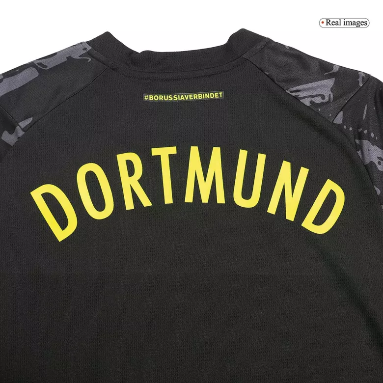 Borussia Dortmund Jersey Custom Soccer Jersey Away 2023/24 - bestsoccerstore