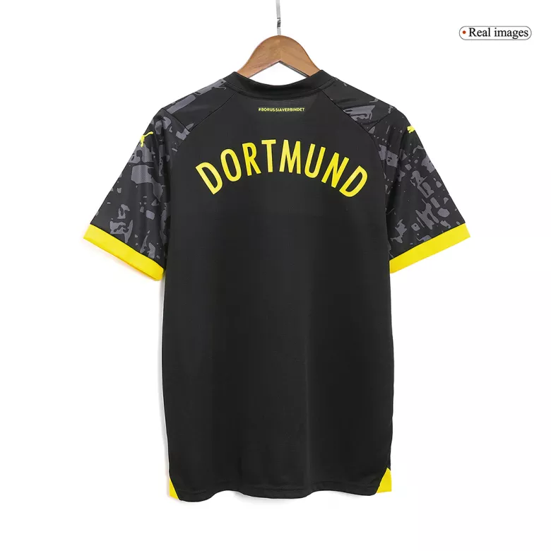 Borussia Dortmund Soccer Jersey Away Custom Shirt 2023/24 - bestsoccerstore