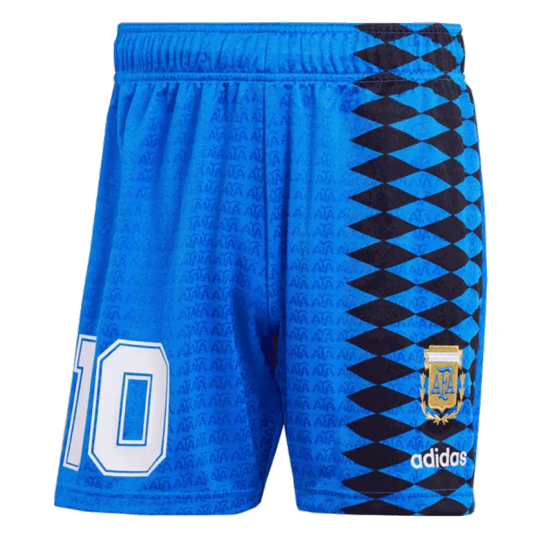 Retro Argentina Jersey #10 Away Soccer Uniform Kits 1994 - bestsoccerstore