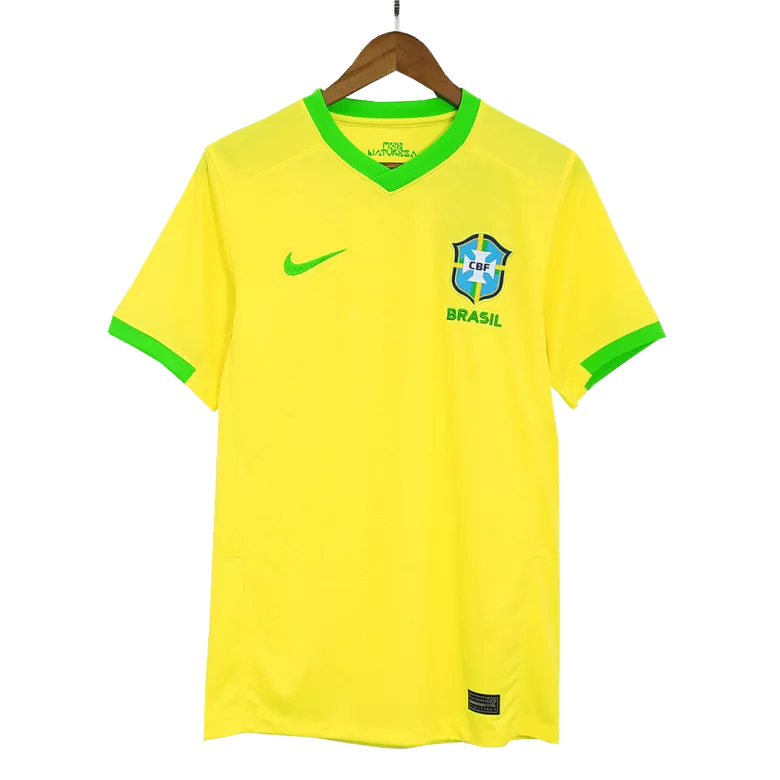 Buy Custom Brazil Soccer Jersey for Kids With Your Name and