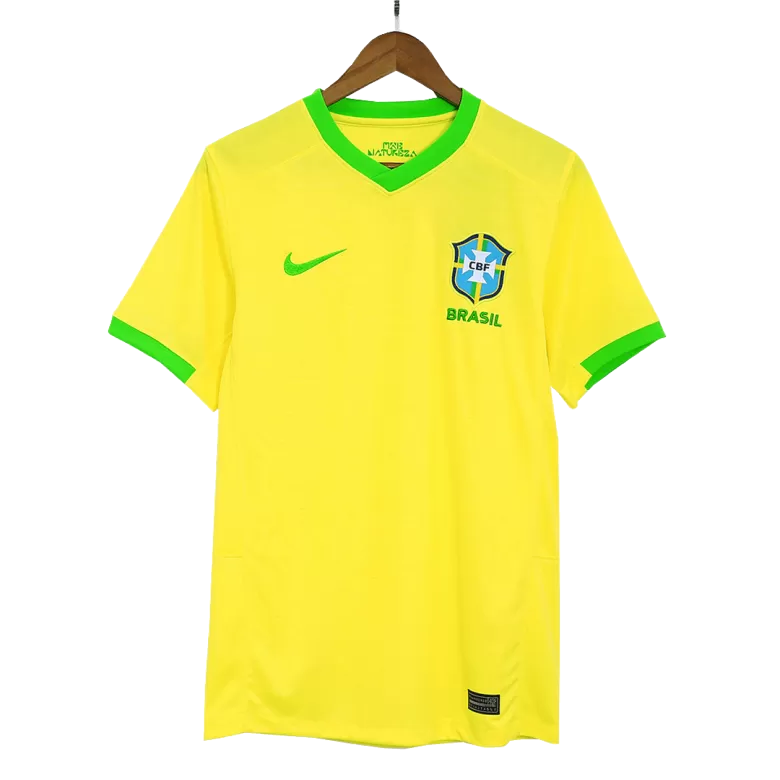 Brazil Jersey Custom Home Soccer Jersey 2023 - bestsoccerstore