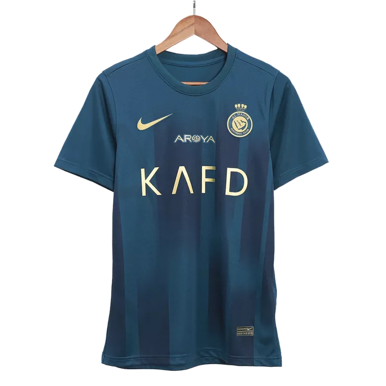 Authentic Al Nassr Soccer Jersey Custom Away Shirt 2023/24 - bestsoccerstore