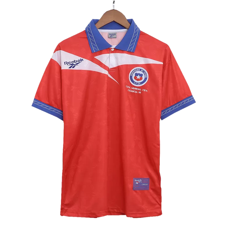 Chile Retro Jersey Home Soccer Shirt 1998 - bestsoccerstore