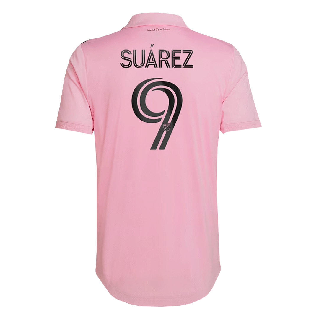 Inter Miami CF SUÁREZ #9 Home Custom Player Version Soccer Jersey 2022