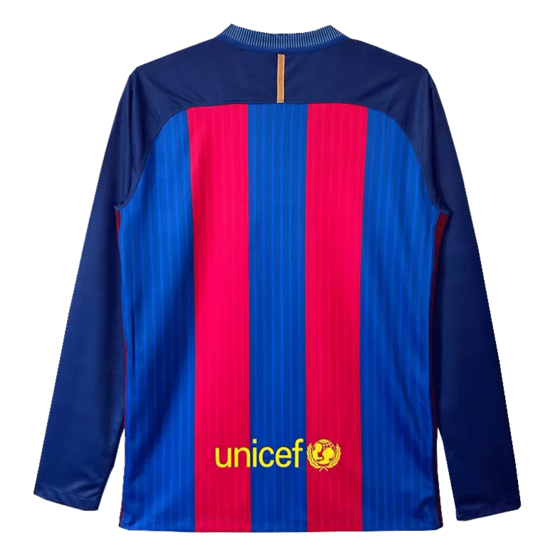  Retro Jersey Home Long Sleeve Soccer Shirt 2016/17 - bestsoccerstore