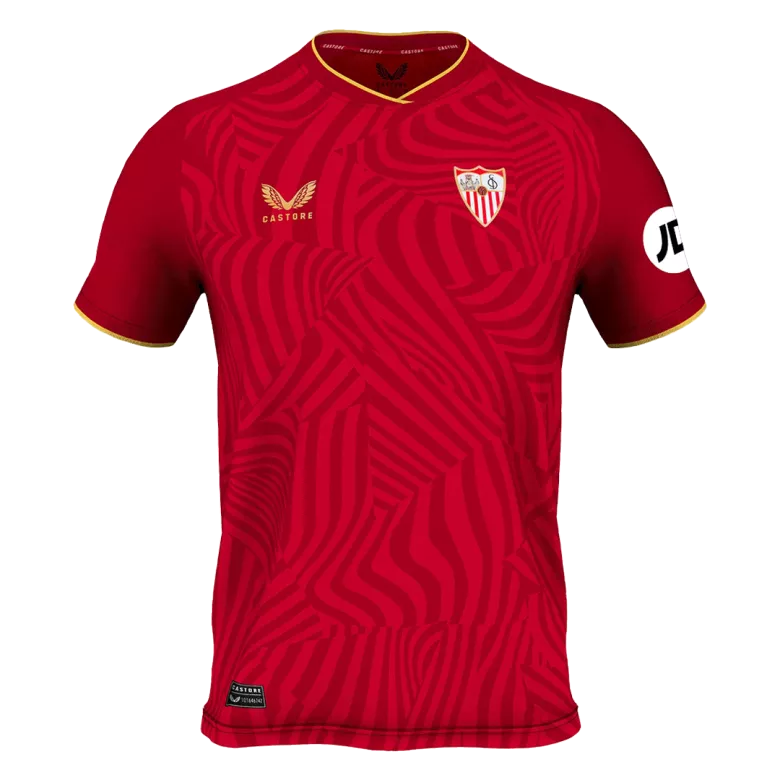 Sevilla Jersey Custom Soccer Jersey Away 2023/24 - bestsoccerstore