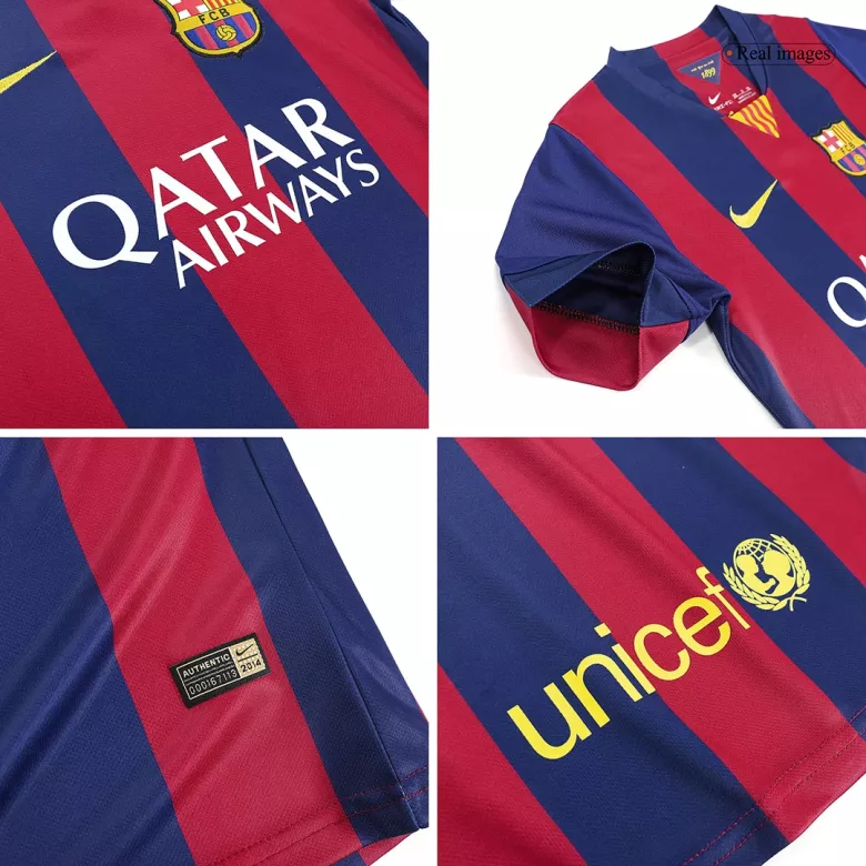 Kid's Barcelona Home Soccer Kits 2014/15 - bestsoccerstore