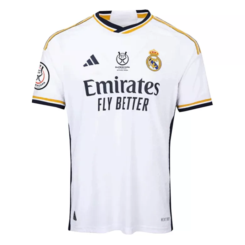 Authentic Real Madrid Soccer Jersey CAMPEONES #13 Home Shirt 2023/24 - bestsoccerstore