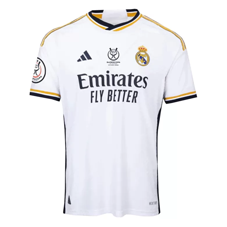 Authentic Real Madrid Soccer Jersey CAMPEONES #13 Home Shirt 2023/24 - bestsoccerstore