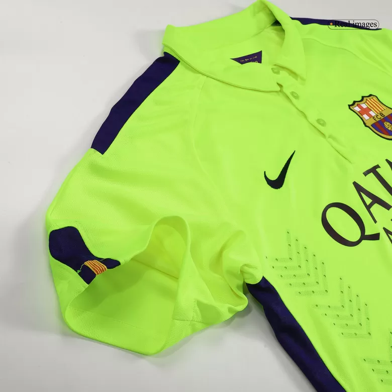 Barcelona Retro Jersey Third Away Soccer Shirt 2014/15 - bestsoccerstore