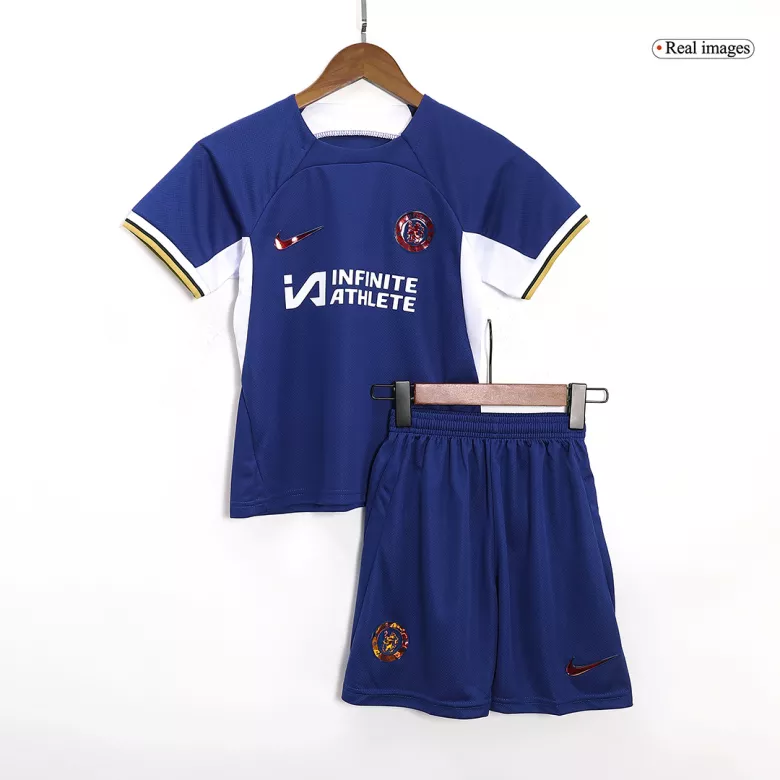 Kid's Chelsea Jersey Custom Home Soccer Soccer Kits 2023/24 - bestsoccerstore