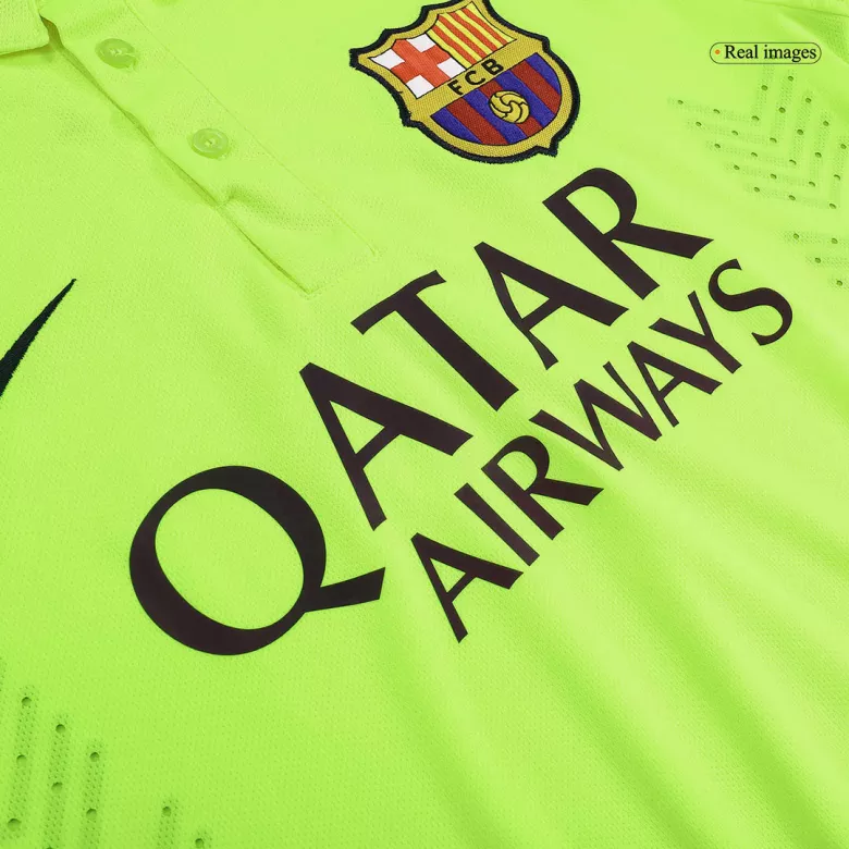 Barcelona Retro Jersey Third Away Soccer Shirt 2014/15 - bestsoccerstore