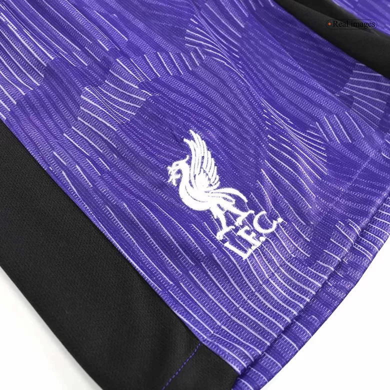 Liverpool Shorts Custom Third Away Soccer Shorts 2023/24 - bestsoccerstore