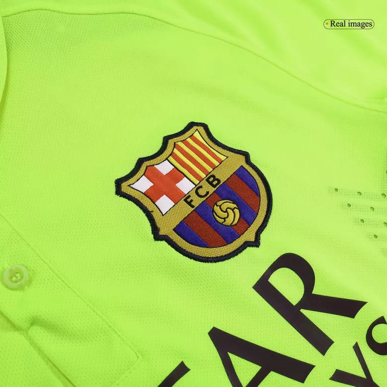 Barcelona Retro Jersey Third Away Soccer Shirt 2014/15 - bestsoccerstore