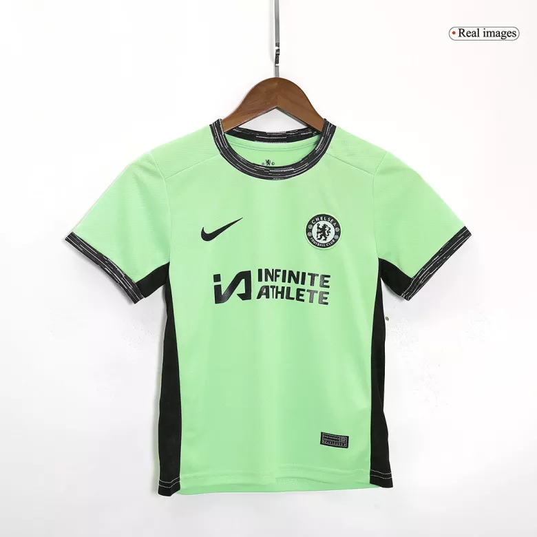 Kid's Chelsea Soccer Jersey Kit Custom Third Away Soccer 2023/24 - bestsoccerstore
