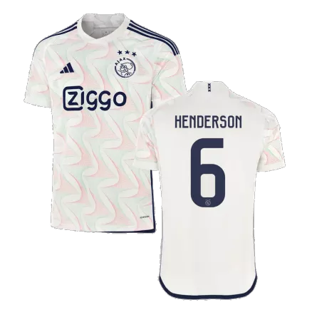 Ajax Jersey HENDERSON #6 Soccer Jersey Away 2023/24 - bestsoccerstore