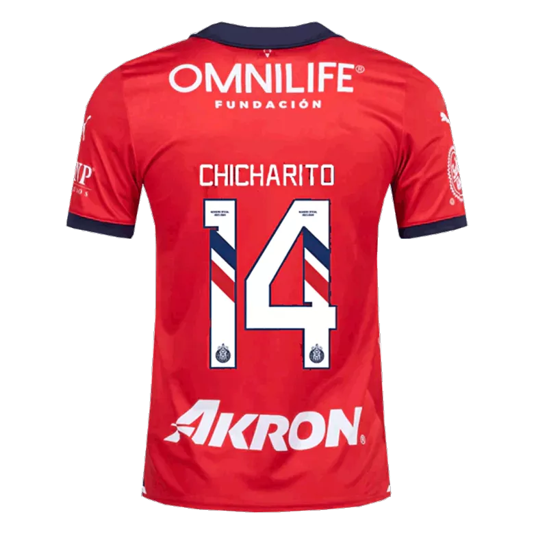 Chivas Jersey CHICHARITO #14 Soccer Jersey Home 2023/24 - bestsoccerstore