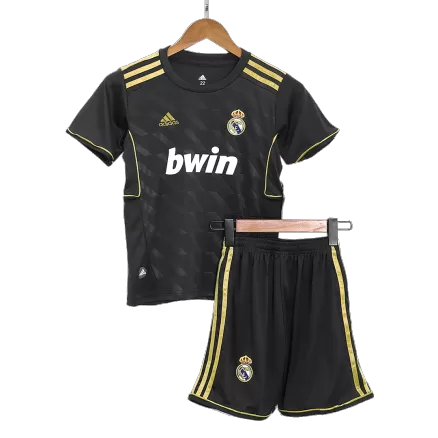 Kids Real Madrid Away Retro Soccer Kits 2011/12 - bestsoccerstore