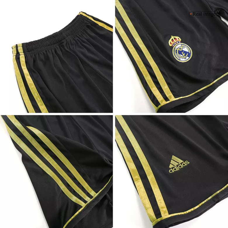 Kids Real Madrid Away Retro Soccer Kits 2011/12 - bestsoccerstore