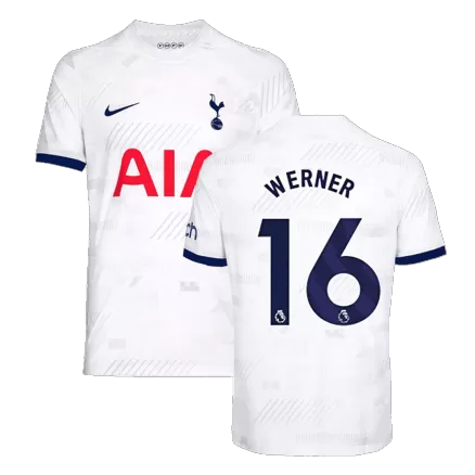 Tottenham Hotspur Jersey WERNER #16 Soccer Jersey Home 2023/24 - bestsoccerstore