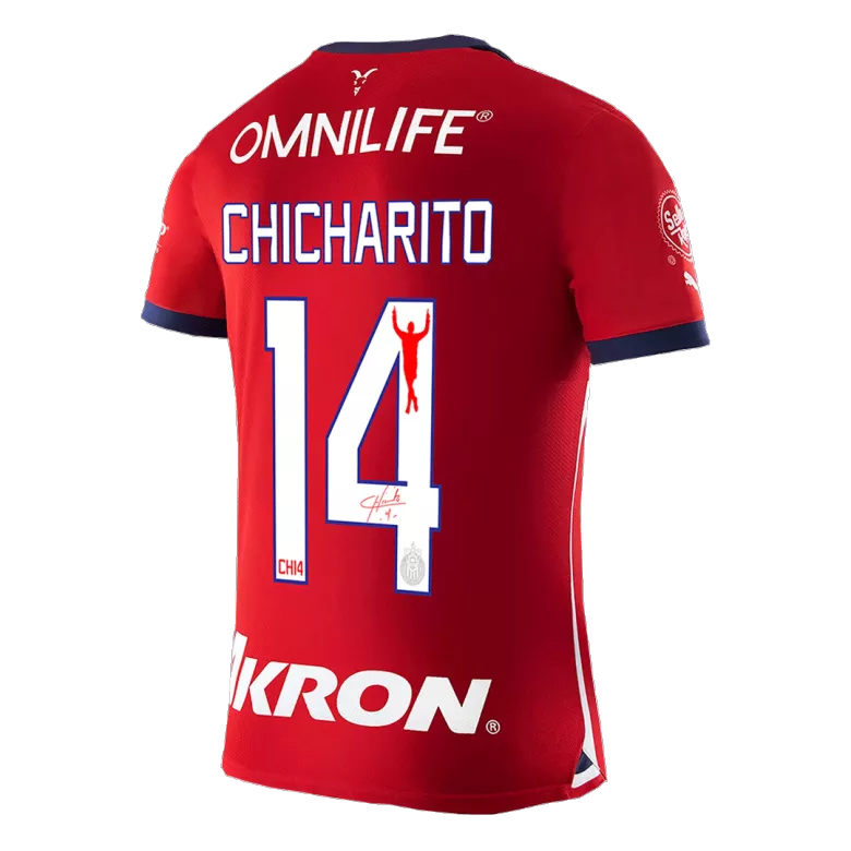 Chivas Jersey Sign CHICHARITO #14 Soccer Jersey Home 2023/24 - bestsoccerstore