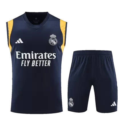 Real Madrid Sleeveless Soccer Training Kit 2023/24 - bestsoccerstore