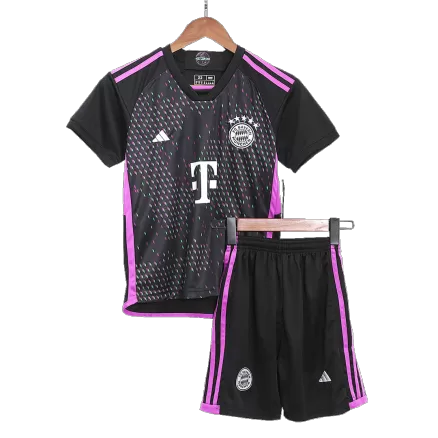 Kid's Bayern Munich Jersey Custom Away Soccer Soccer Kits 2023/24 - bestsoccerstore