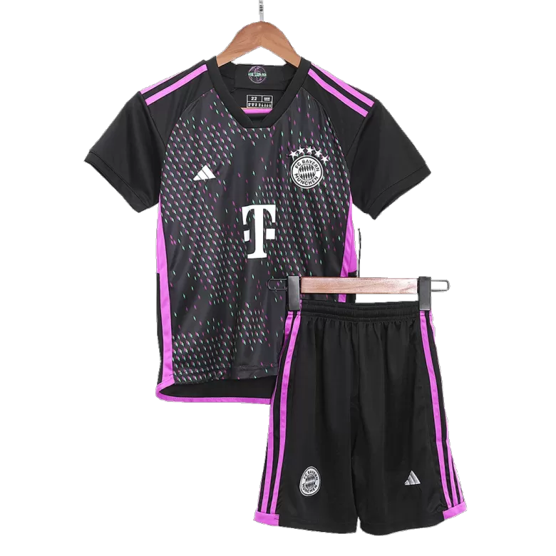 Kid's Bayern Munich Jersey Custom Away Soccer Soccer Kits 2023/24 - bestsoccerstore