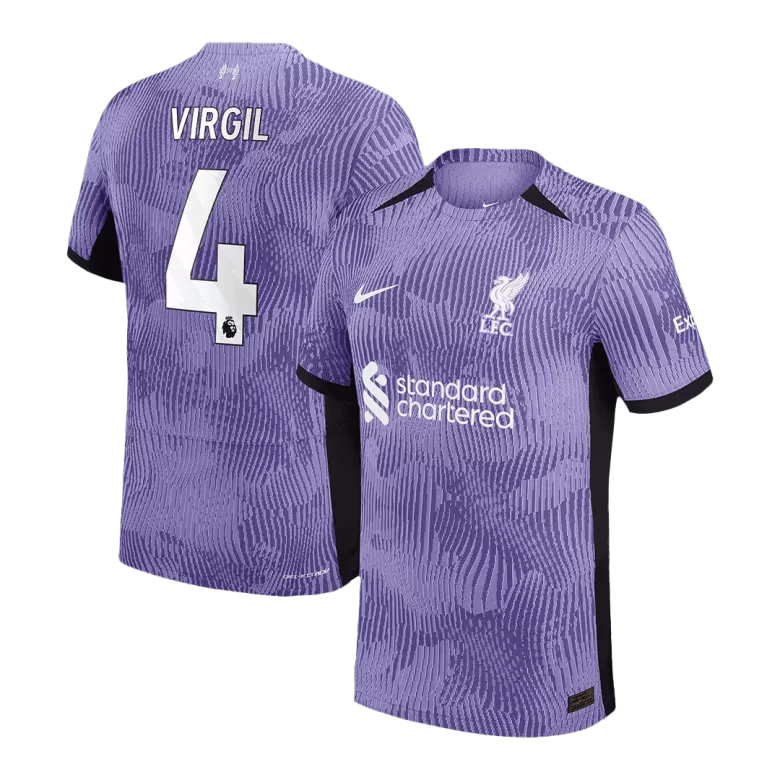 Liverpool jersey virgil on sale