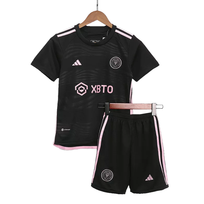 Kid's Inter Miami CF Jersey Custom Away Soccer Soccer Kits 2023/24 - bestsoccerstore