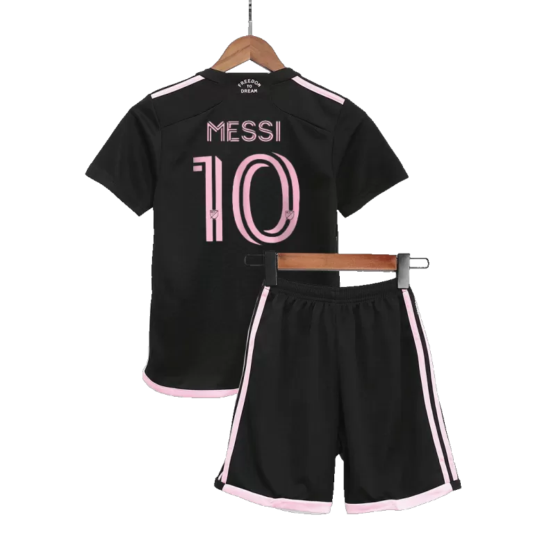 MESSI #10 Inter Miami CF Jersey Away Kids Soccer Jersey 2023/24 - bestsoccerstore