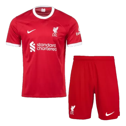 Liverpool Jersey Custom Home Soccer Jersey 2023/24 - bestsoccerstore