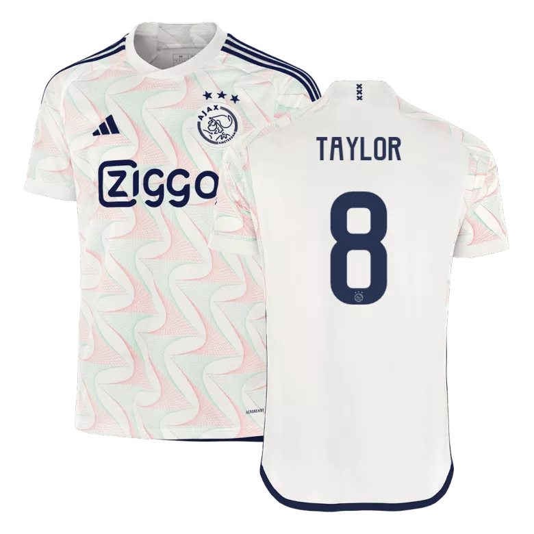 Ajax Jersey TAYLOR #8 Soccer Jersey Away 2023/24 - bestsoccerstore