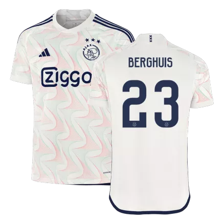 Ajax Jersey BERGHUIS #23 Soccer Jersey Away 2023/24 - bestsoccerstore