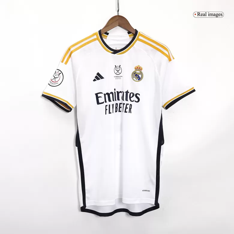 Real Madrid Jersey Custom CAMPEONES #13 Soccer Jersey Home 2023/24 - bestsoccerstore