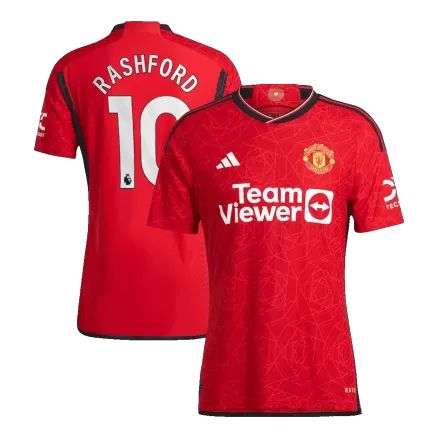 Manchester United Jersey RASHFORD #10 Custom Home Soccer Jersey 2023/24 - bestsoccerstore