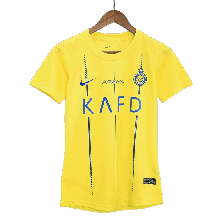 Al Nassr Soccer Jersey Home Women's Custom Shirt 2023/24 - bestsoccerstore