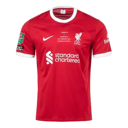 Liverpool Soccer Jersey Home Custom Shirt 2023/24 - bestsoccerstore