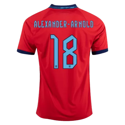 England Jersey Custom ALEXANDER-ARNOLD #18 Soccer Jersey Away 2022 - bestsoccerstore