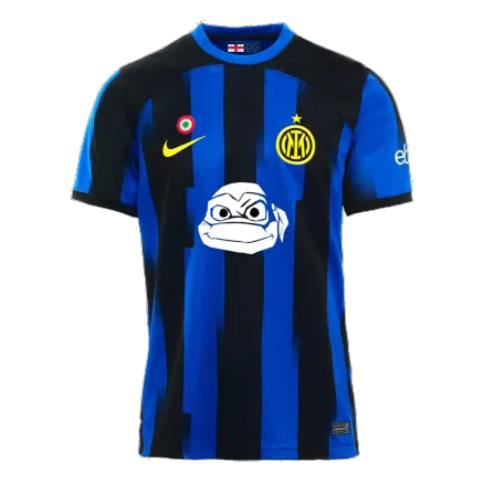 Inter Milan X NINJA TURTLES  Soccer Jersey Home Custom Shirt 2023/24 - bestsoccerstore