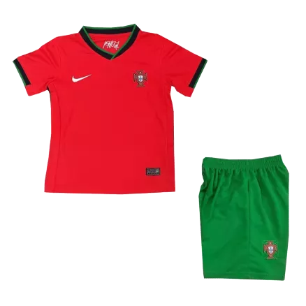 Kid's Portugal Euro Concept Home Soccer Kits2024 - bestsoccerstore