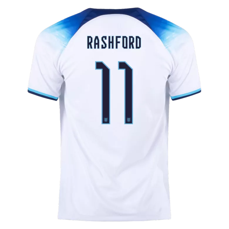 England Jersey Custom RASHFORD #11 Soccer Jersey Home 2022 - bestsoccerstore