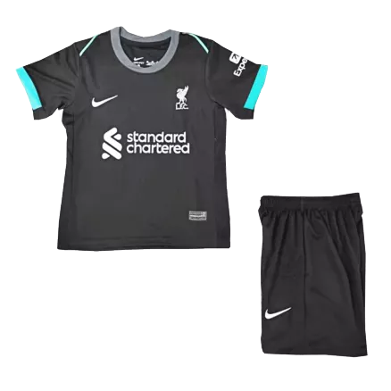 Kids Liverpool Away Soccer Kits 2024/25 - bestsoccerstore