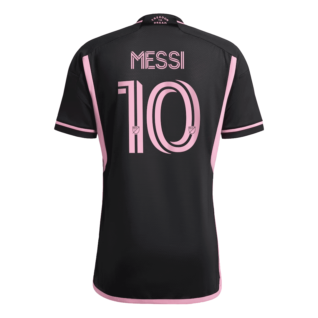 Inter Miami CF MESSI #10 Away Custom Player Version Soccer Jersey - bestsoccerstore