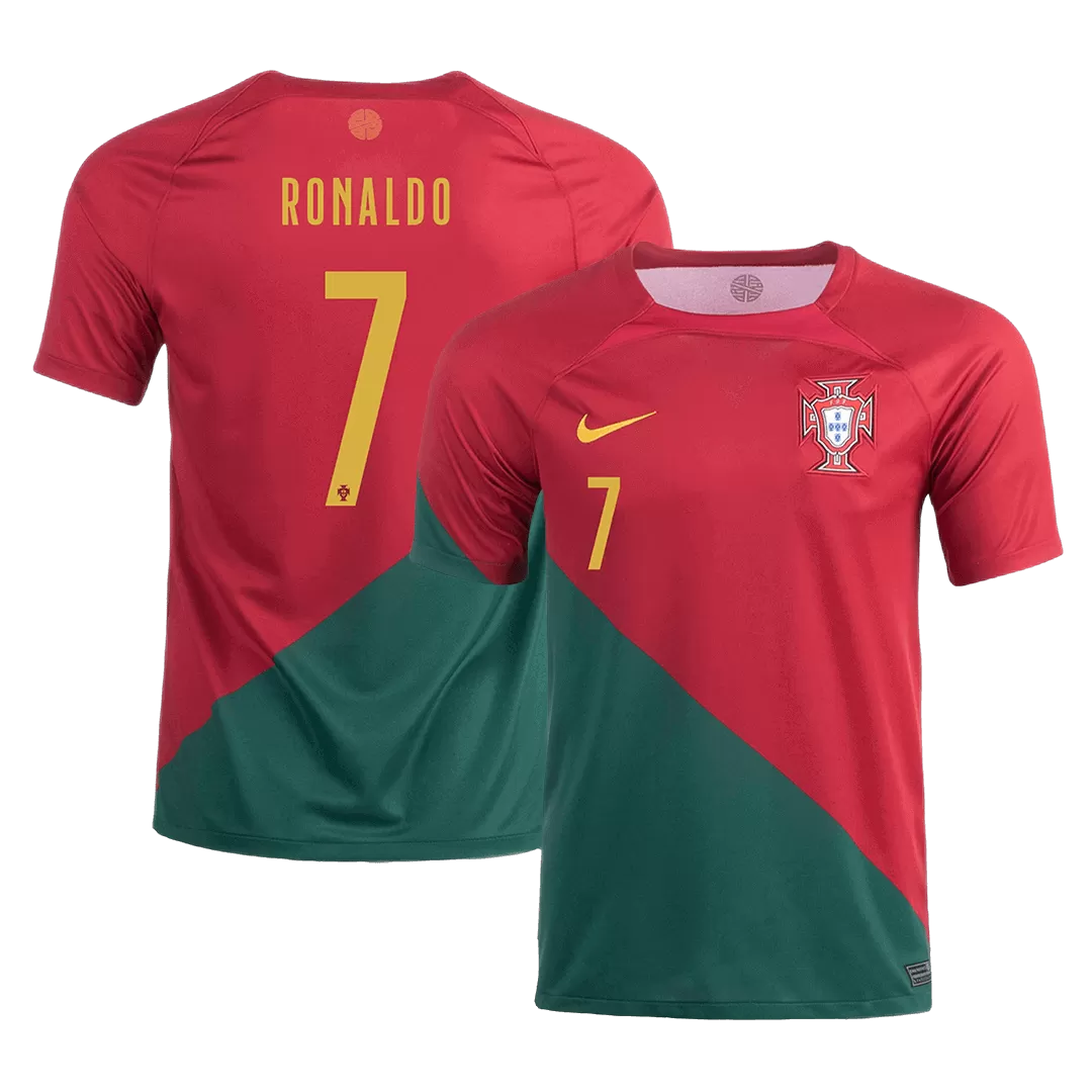 Portugal Jersey RONALDO 7 Soccer Jersey Home 2022 Bestsoccerstore