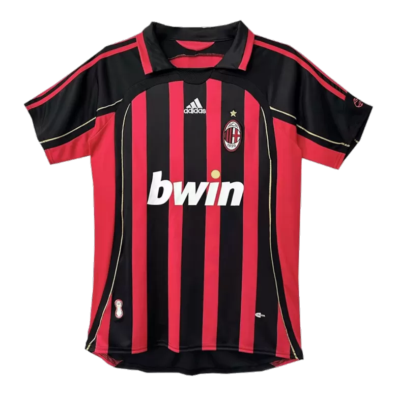 MALDINI #3 AC Milan Soccer Jersey Home Custom Shirt 2006/07 - bestsoccerstore