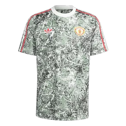 Manchester United X Stone Roses Jersey Soccer Jersey Pre-Match 2023/24 - bestsoccerstore