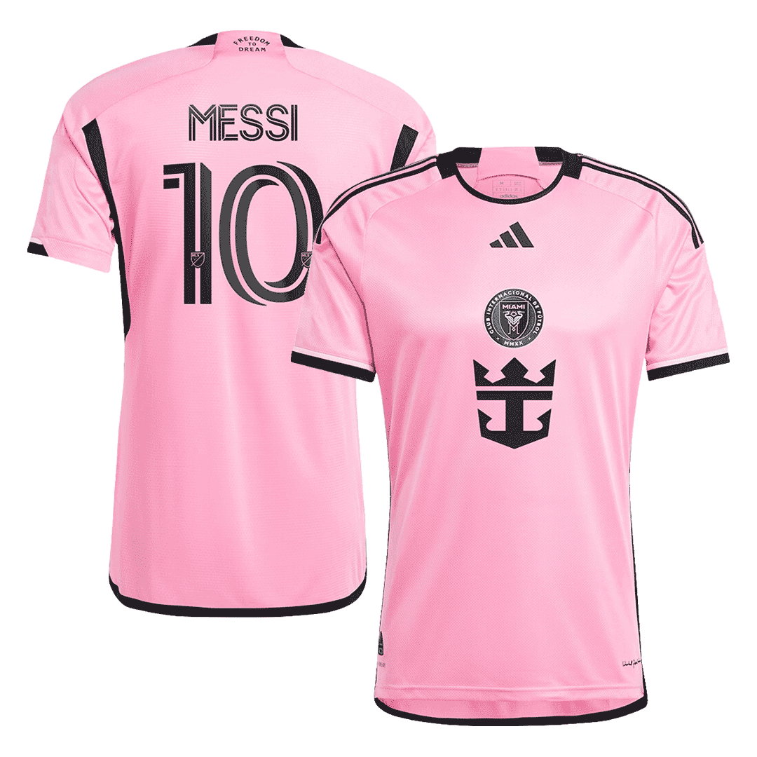 Inter Miami CF MESSI #10 Home Custom Player Version Soccer Jersey - bestsoccerstore