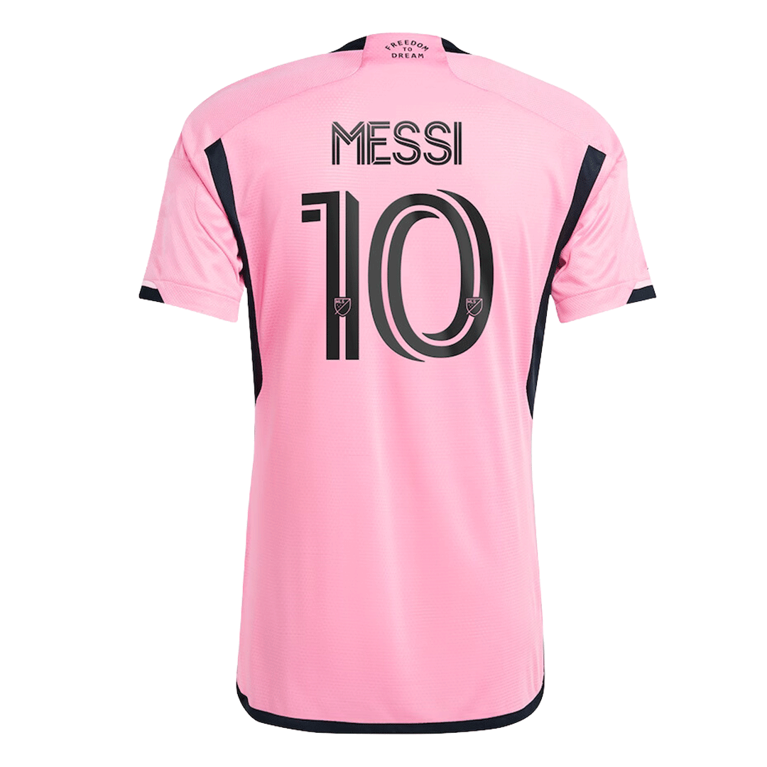 Inter Miami CF MESSI #10 Home Custom Player Version Soccer Jersey - bestsoccerstore